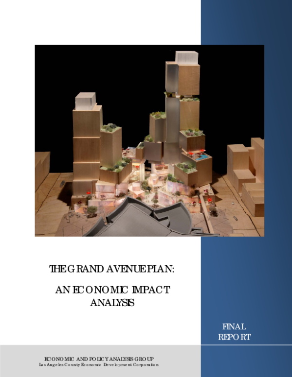 Grand Avenue Plan: An Economic Impact Analysis