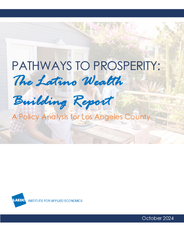 Pathways to Prosperity: The Latino Wealth Building Report