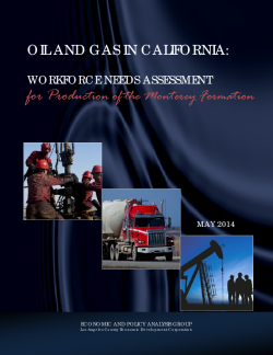 Oil and Gas in California:  Workforce Needs Assessment