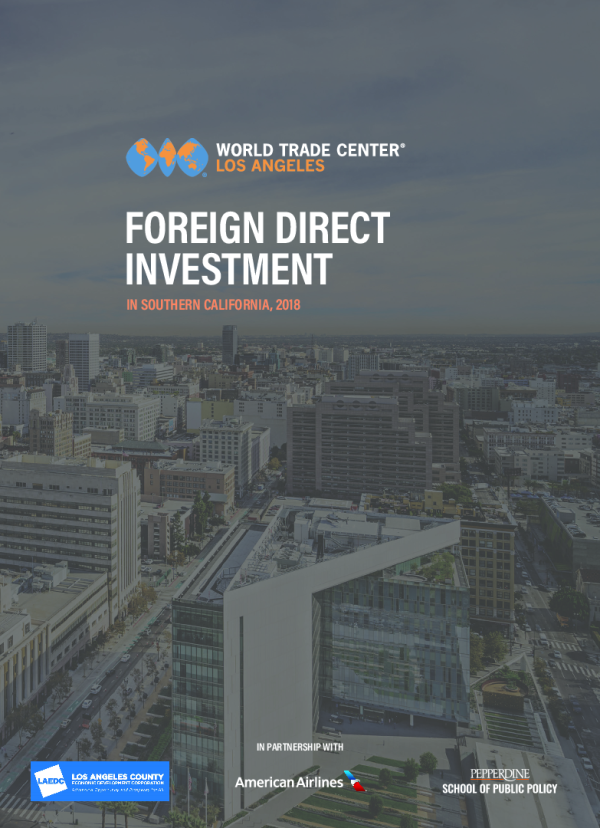 Foreign Direct Investment in Southern California, 2018