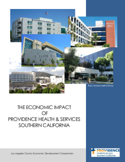 The Economic Impact of Providence Health & Services Southern California