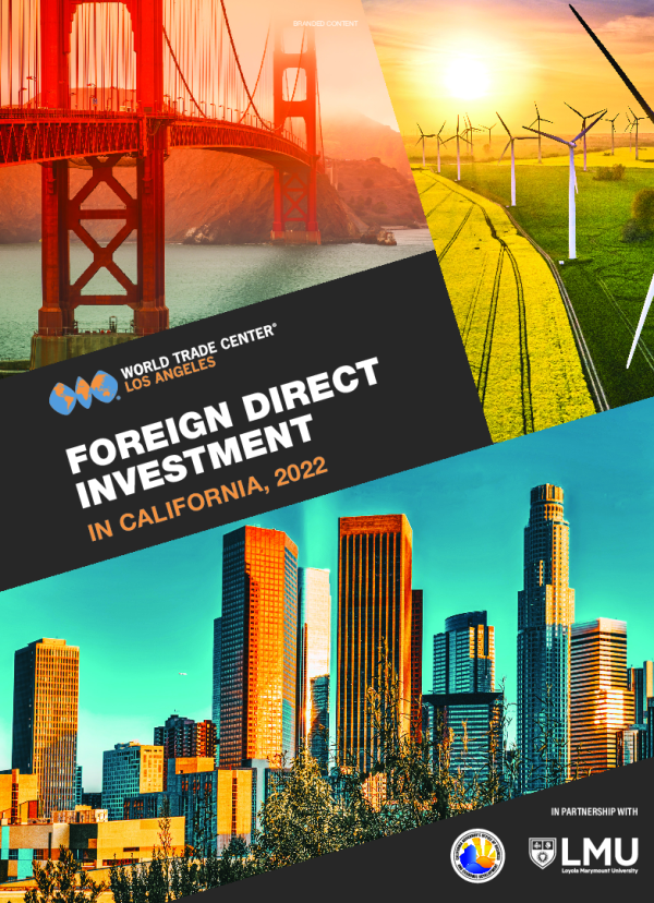 Foreign Direct Investment in California, 2022