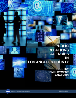 Public Relations Agencies in LA County: Industry Employment Analysis