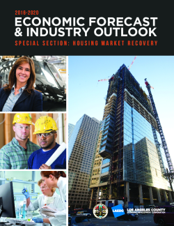 LAEDC 2016-2020 Economic Forecast and Industry Outlook