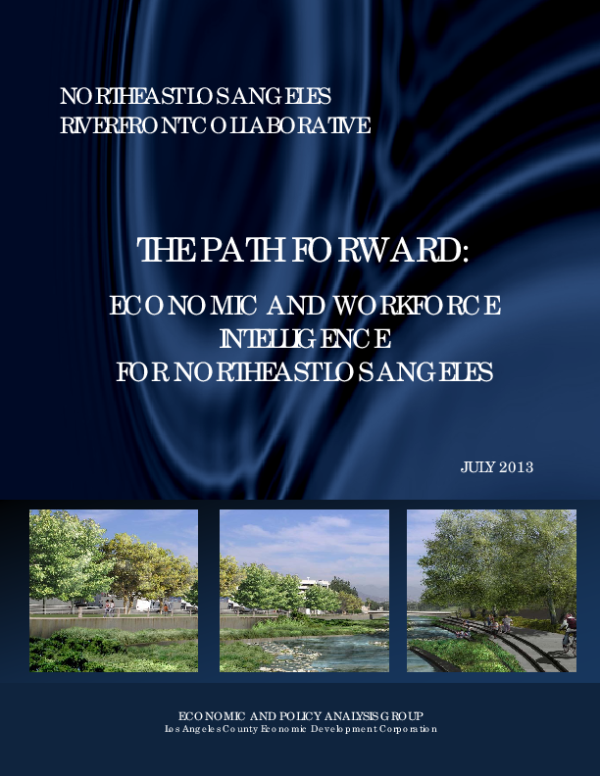 The Path Forward: Economic and Workforce Intelligence for Northeast Los Angeles