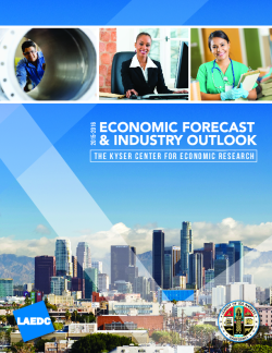LAEDC 2015-2016 Economic Forecast and Industry Outlook